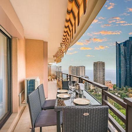 5mn Monaco - Vue mer - Parking - Piscine - BB Apartment Beausoleil Luaran gambar