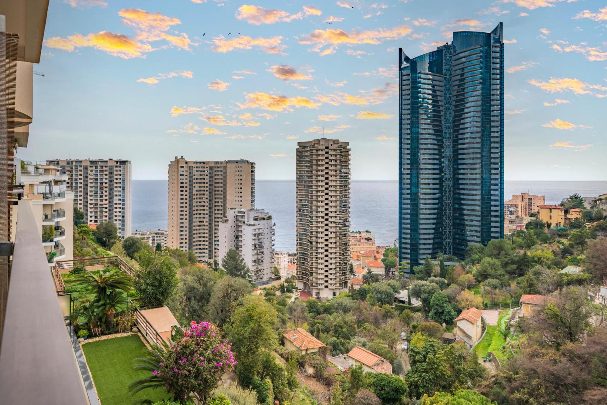 5mn Monaco - Vue mer - Parking - Piscine - BB Apartment Beausoleil Luaran gambar